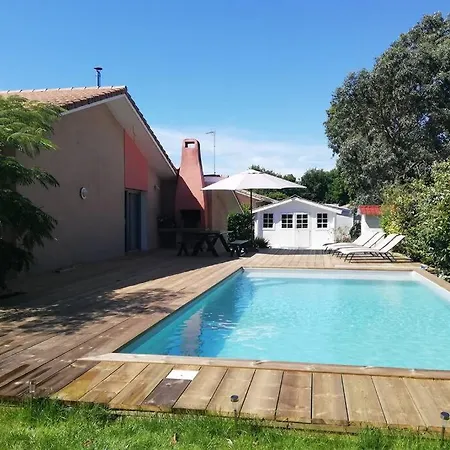 Villa Grande Maison Familiale Piscine Et Jardin Gujan-Mestras