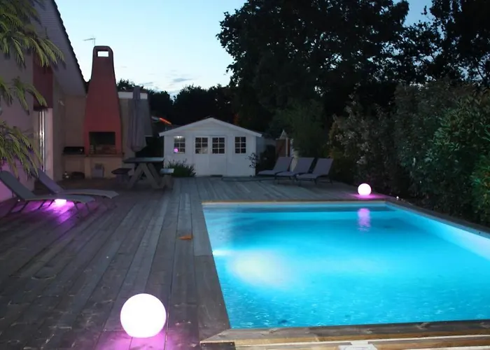 Grande Maison Familiale Piscine Et Jardin * Gujan-Mestras